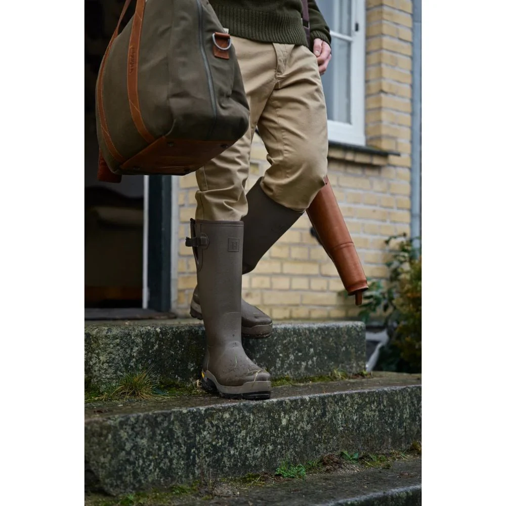 Härkila | Forester Gusset Rubber Boot | Dark willow green - Image 5