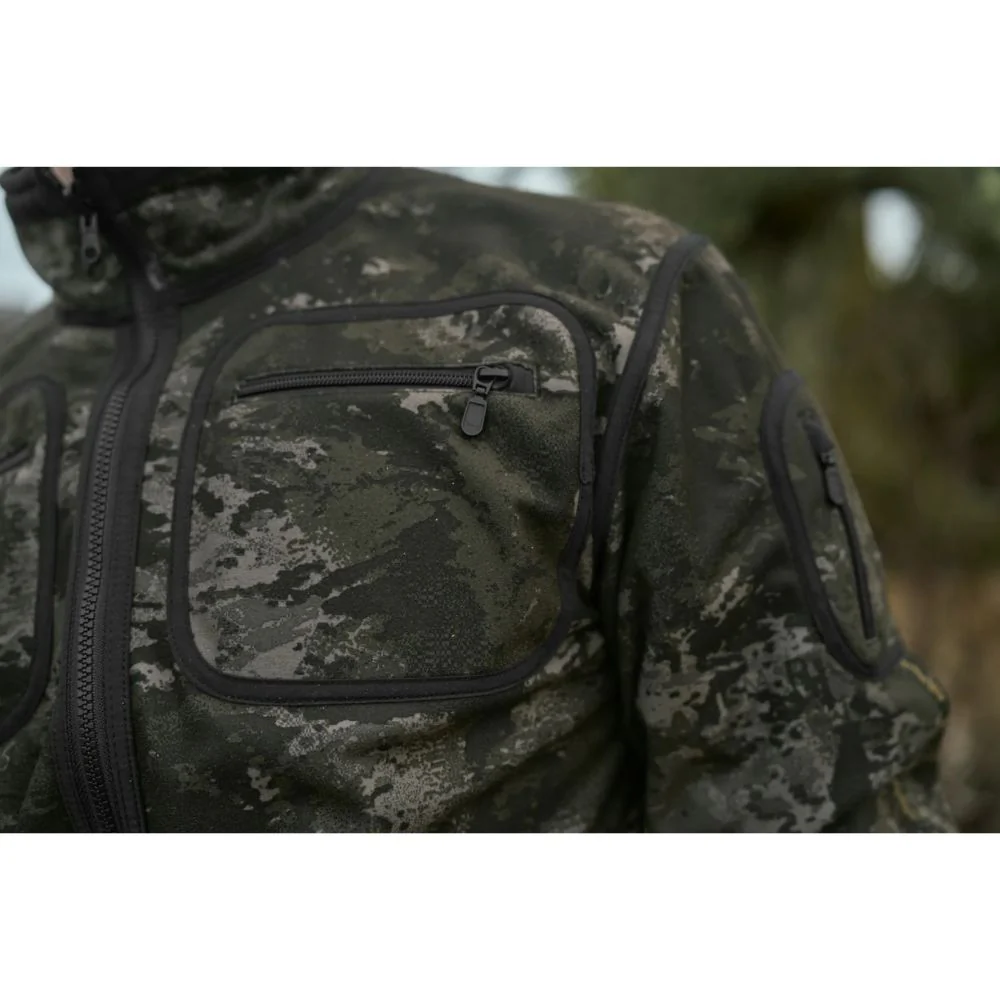 Härkila | Kamko NOCTYX WSP Reversible Fleece Jacket | AXIS MSP®Black/Willow green - Image 8