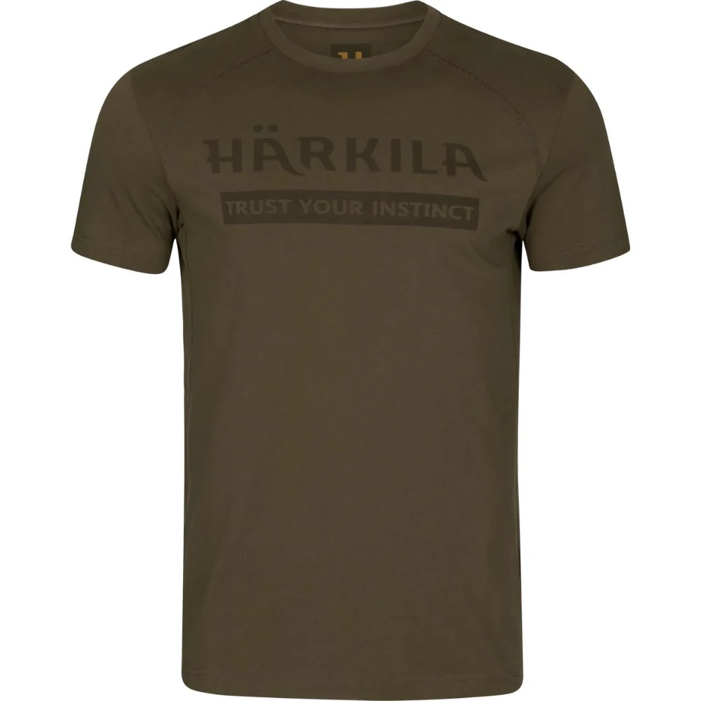 Härkila | Logo T-Shirt | Willow Green