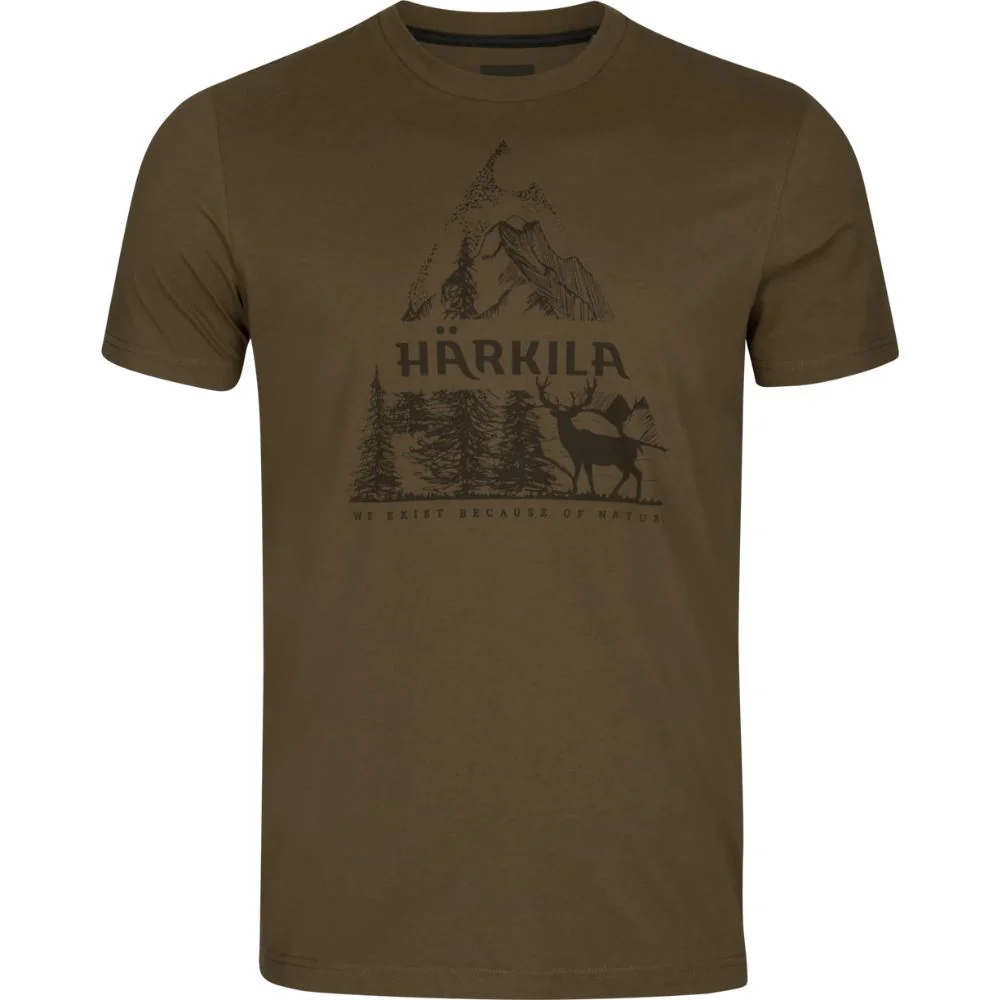 Härkila | Nature S/S T-shirt | Willow Green