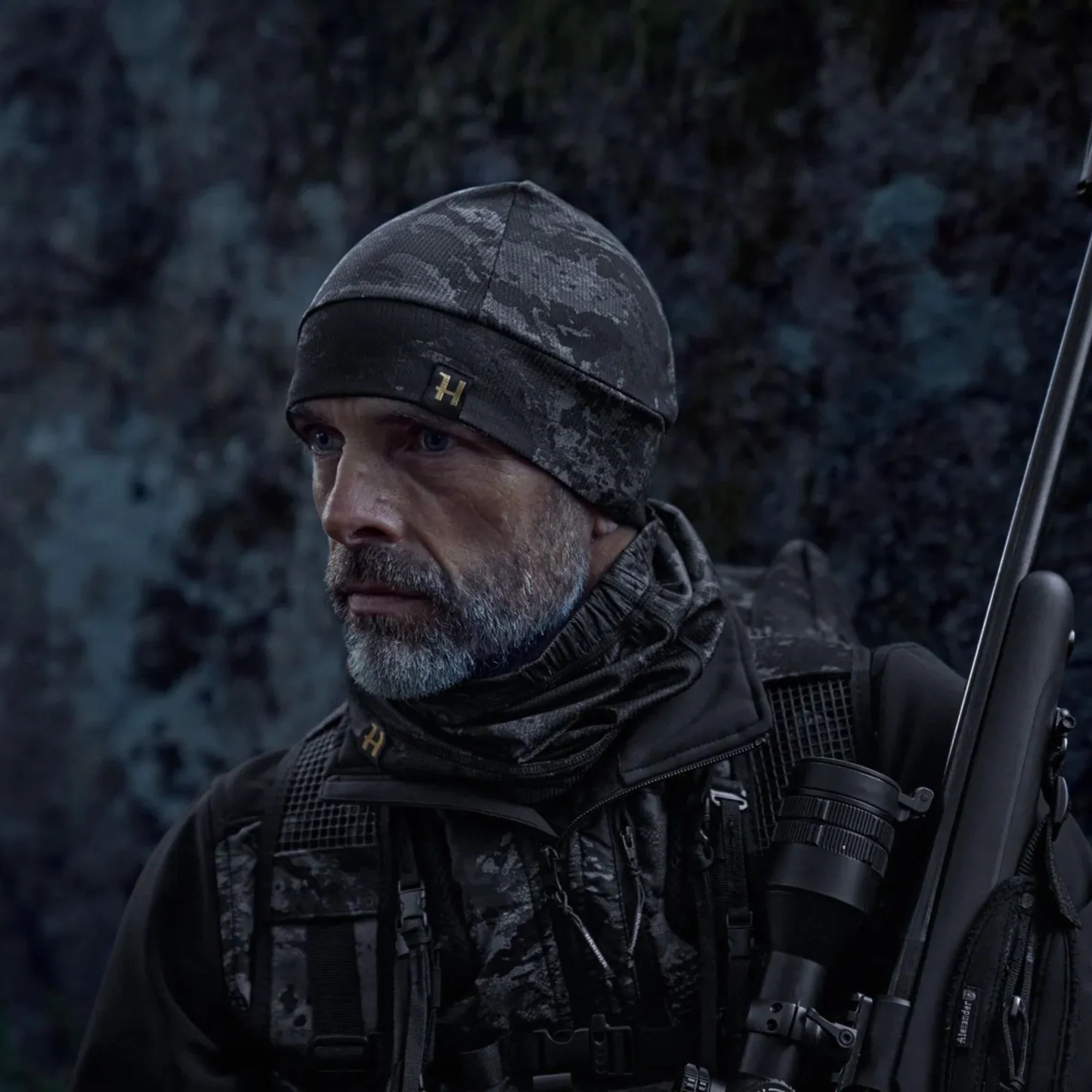 Härkila | NOCTYX Camo Beanie | AXIS MSP®Black - Image 2