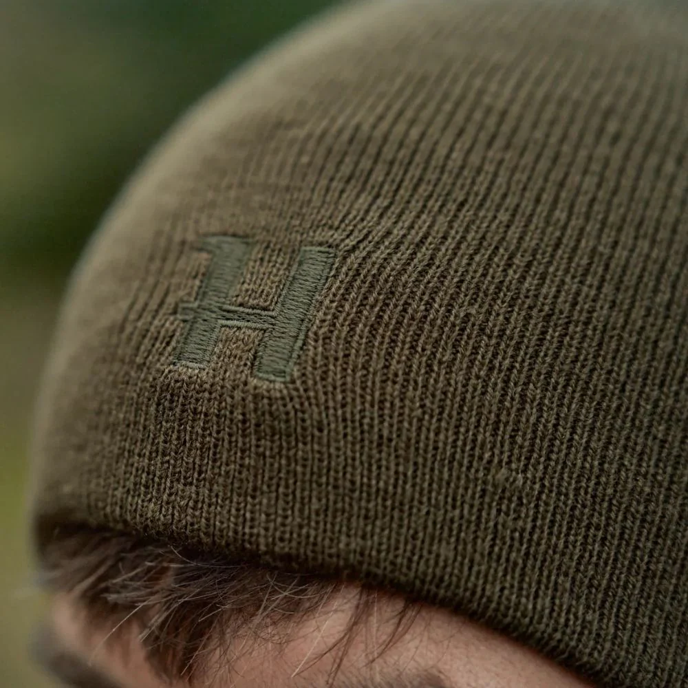 Härkila | Reversible Beanie | Willow green/Orange - Image 4