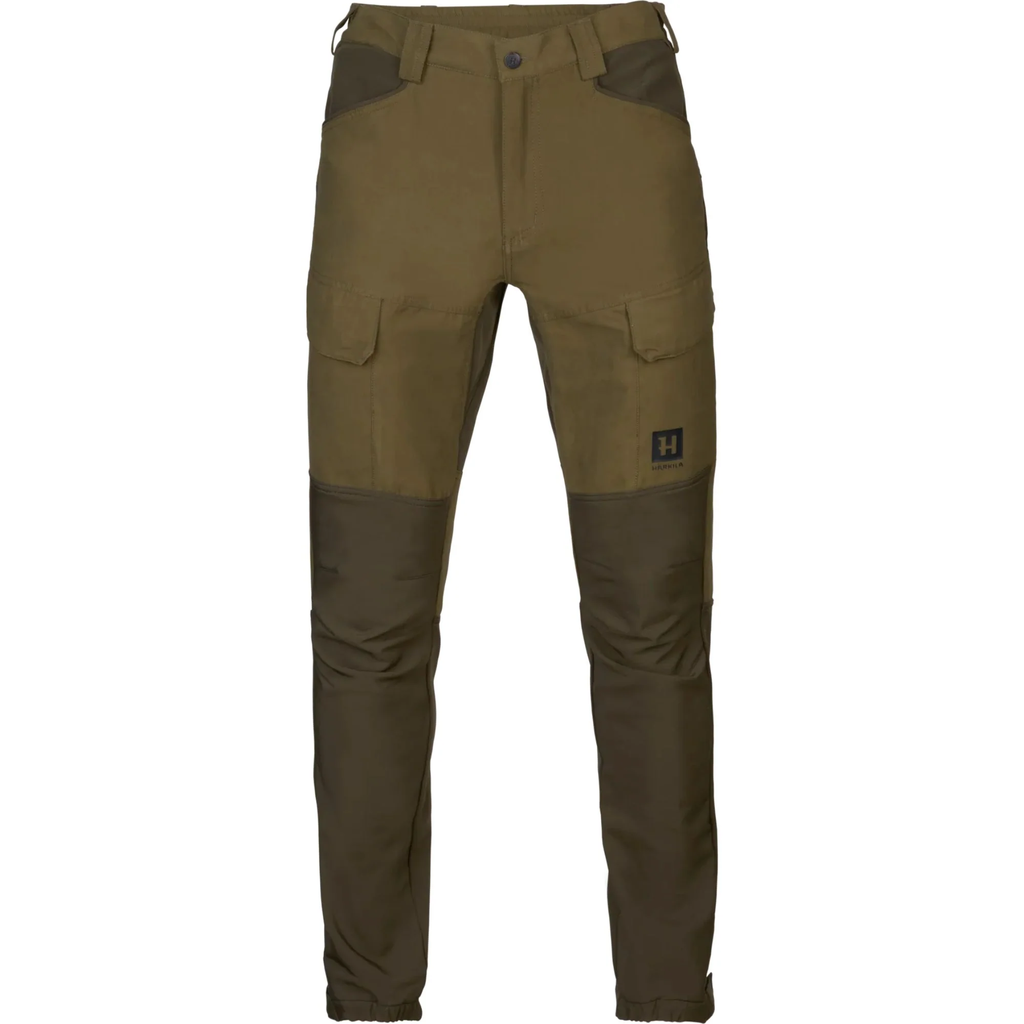 Härkila | Scandinavian Trousers 30" | Dark olive/Willow green