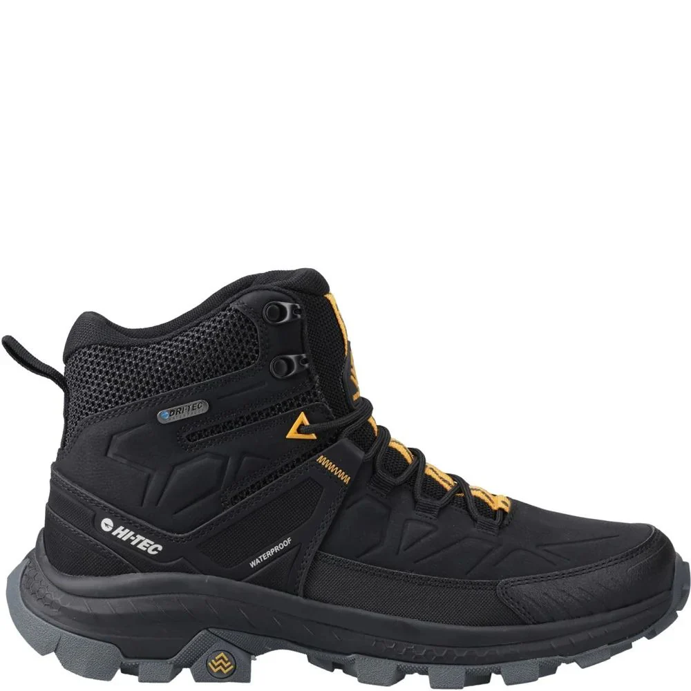 Hi-Tec | Mens AWW Rainier Hiking Boots | Black - Image 6