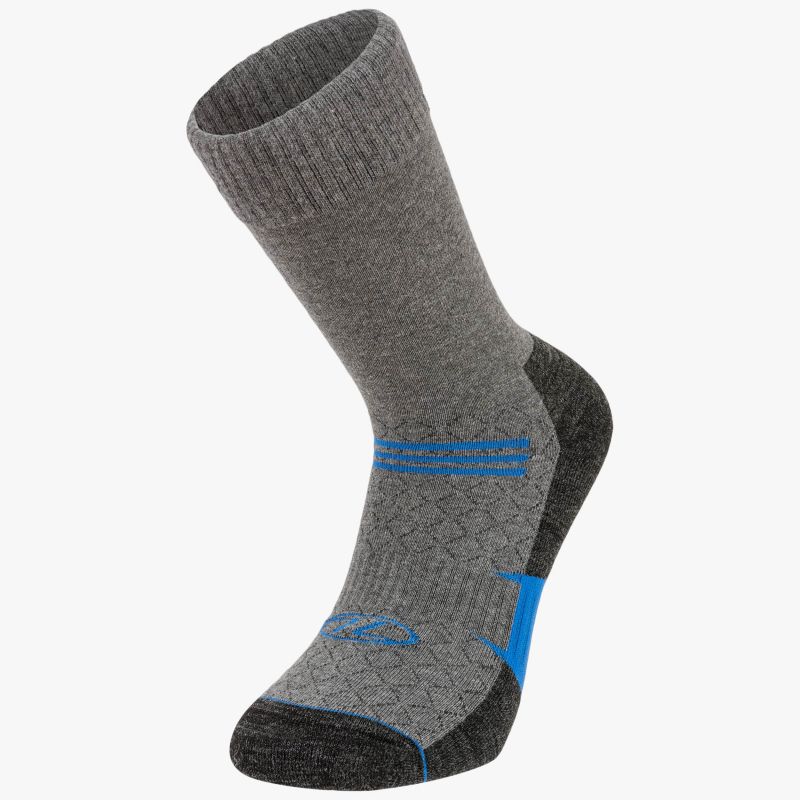 Highlander | Base Merino Wool Sock | Grey
