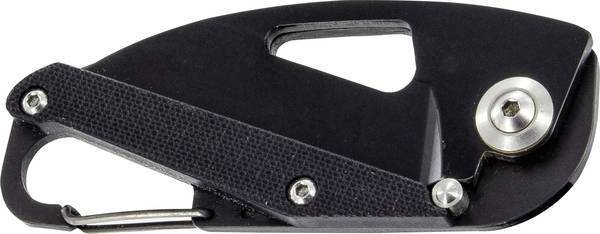 Highlander | Merlin Outdoor Knife Built-in Carabiner Black - Image 2
