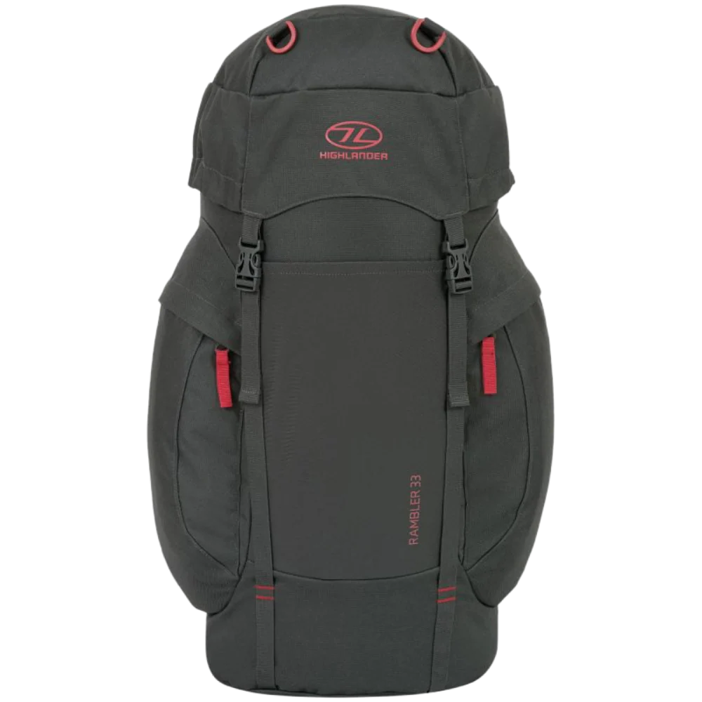 Highlander | Rambler Rucksack | 25L | Charcoal - Image 2