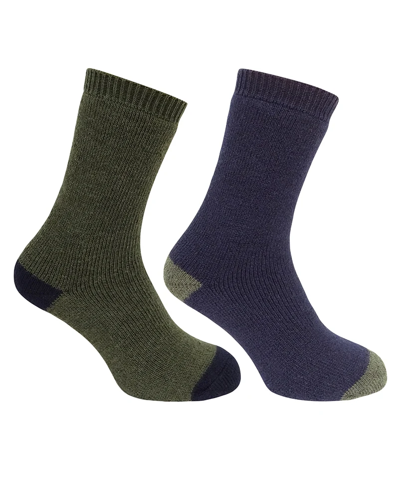 Hoggs of Fife | 1904 Country Short Socks | Twin Pack