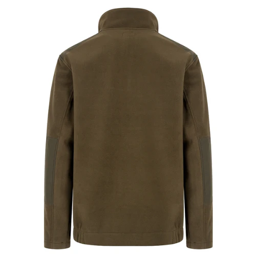 Hoggs Of Fife | Green King II 1/4 Zip Bonded Fleece - Image 2