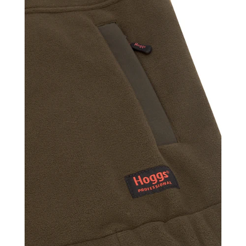 Hoggs Of Fife | Green King II 1/4 Zip Bonded Fleece - Image 3