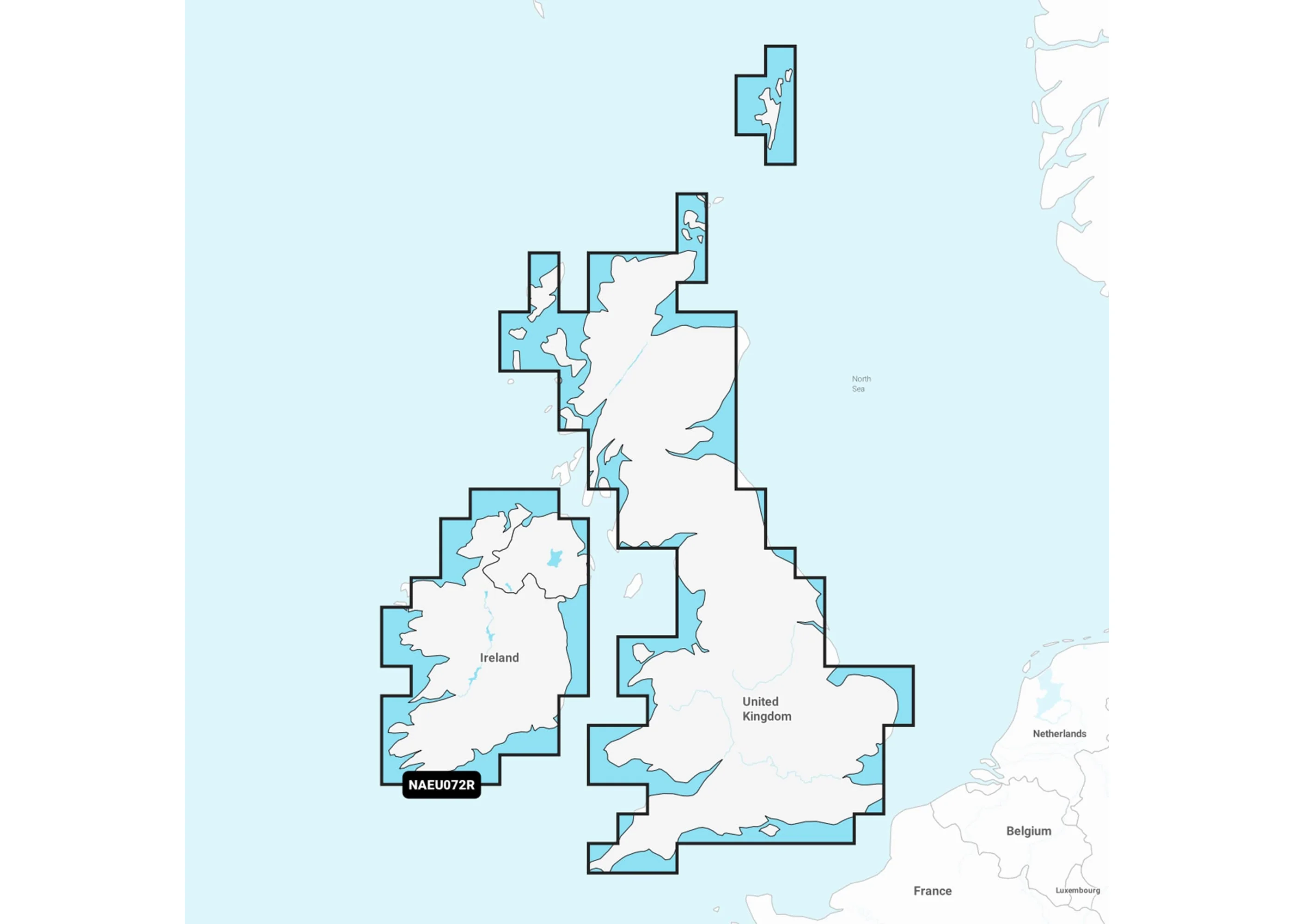 Hummbird Navionics+ | UK & Ireland, Lakes & Rivers | Regular