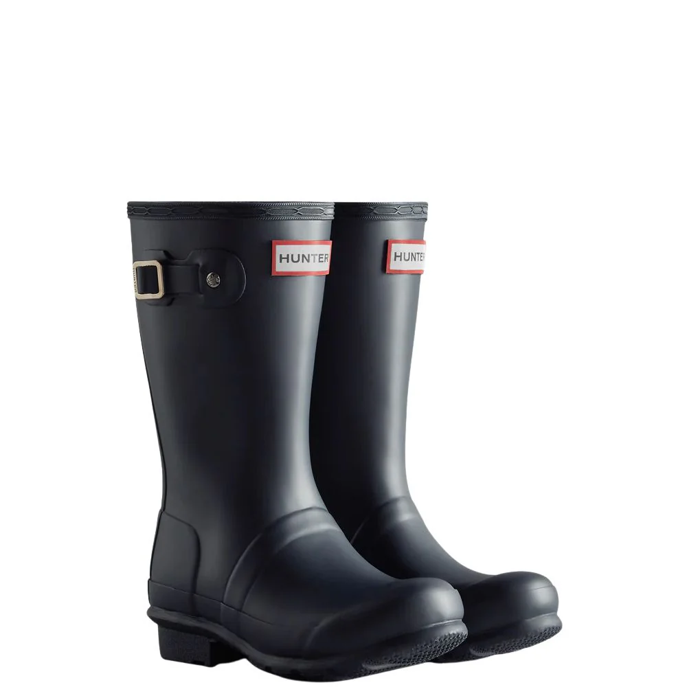 Hunter | Junior Original Wellington Boots | Navy - Image 2