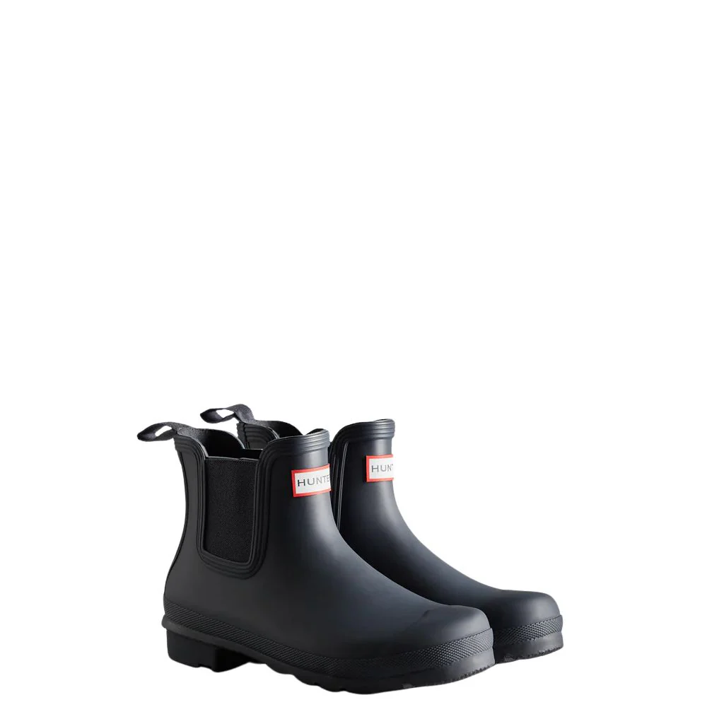 Hunter | Women's original chelsea boots | Navy - Image 2