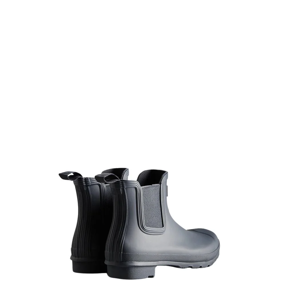 Hunter | Women's original chelsea boots | Navy - Image 3