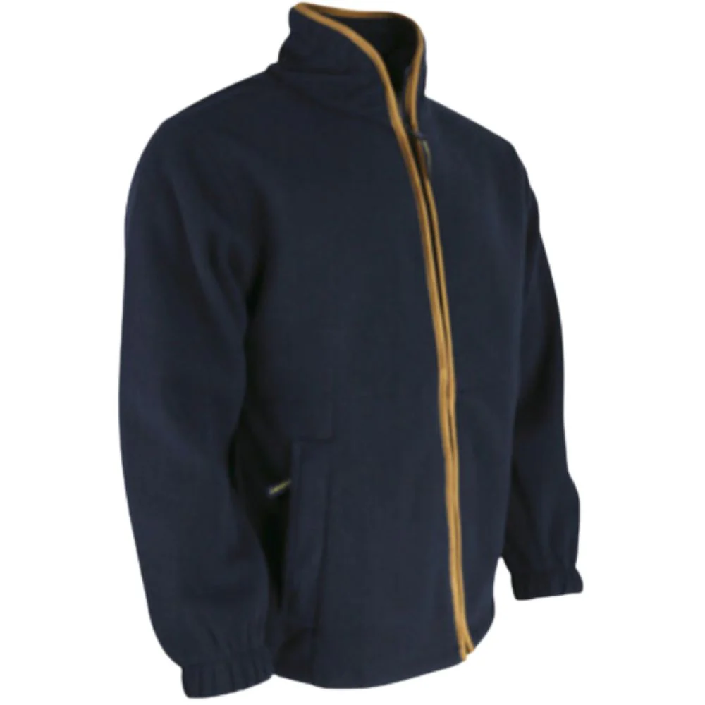 Huntsbury | Country Fleece Jacket | Navy Blue - Image 2