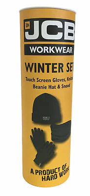 JCB | Winter Tube Set | Gloves, Hat & Snood