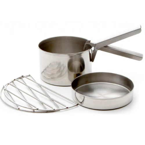 Kelly Kettle | Cook Set (Stainless Steel) - Large for Base Camp or Scout Models - Image 3