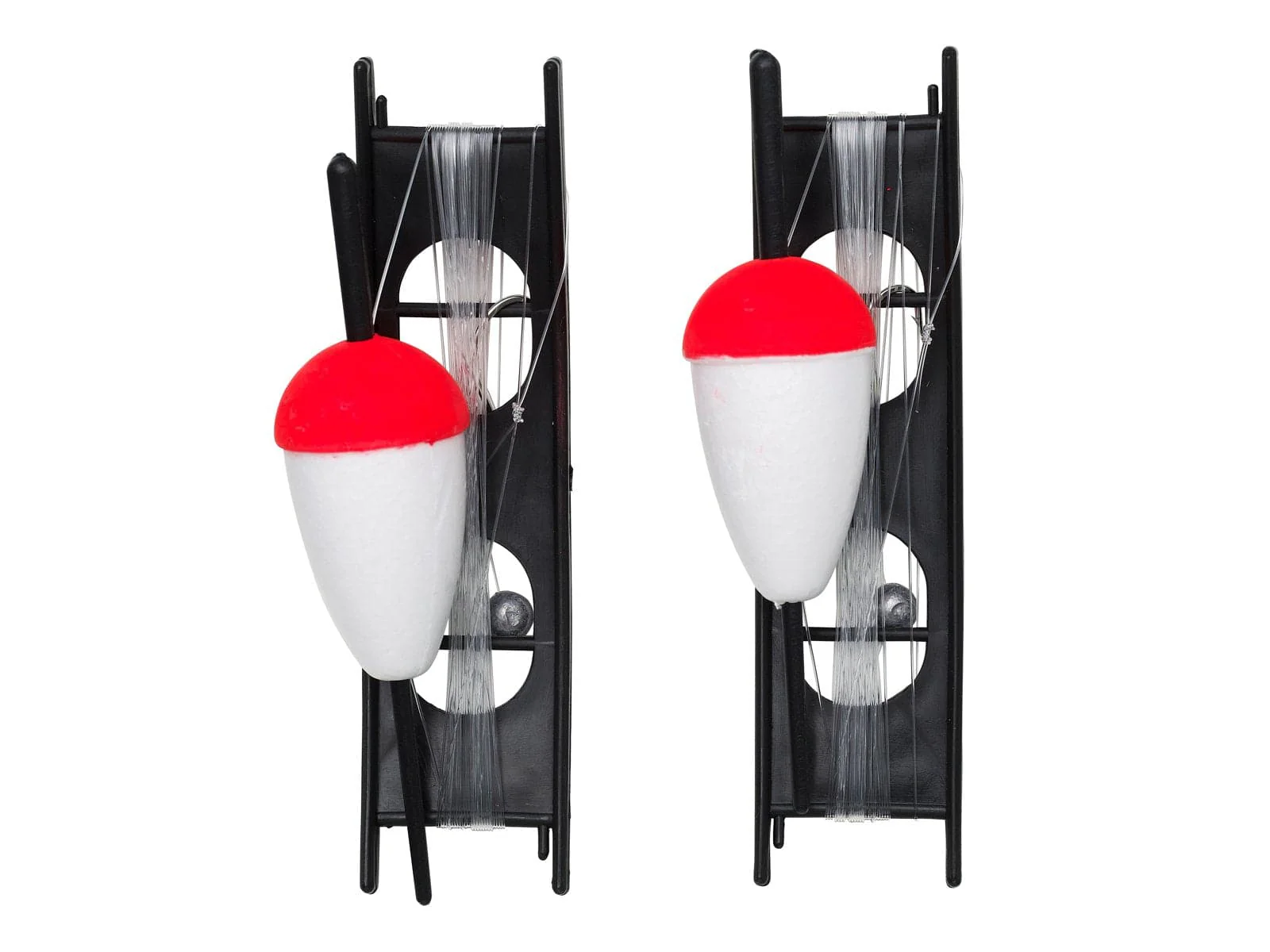 Kinetic | Classic Float Kit | 40mm Red/White | 2pcs
