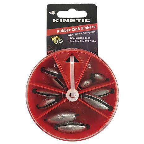 Kinetic | Rubber Zink Sinkers
