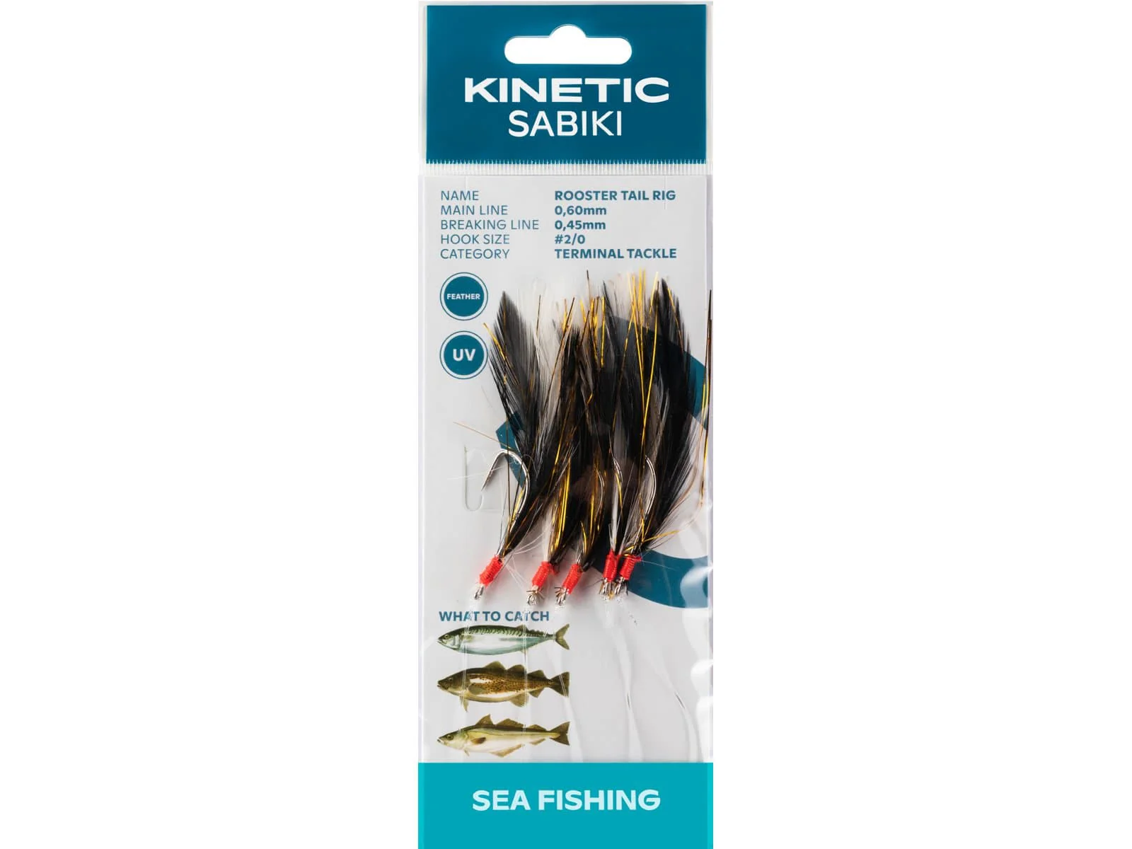 Kinetic | Sabiki Rooster Tail | #2/0 - Image 2
