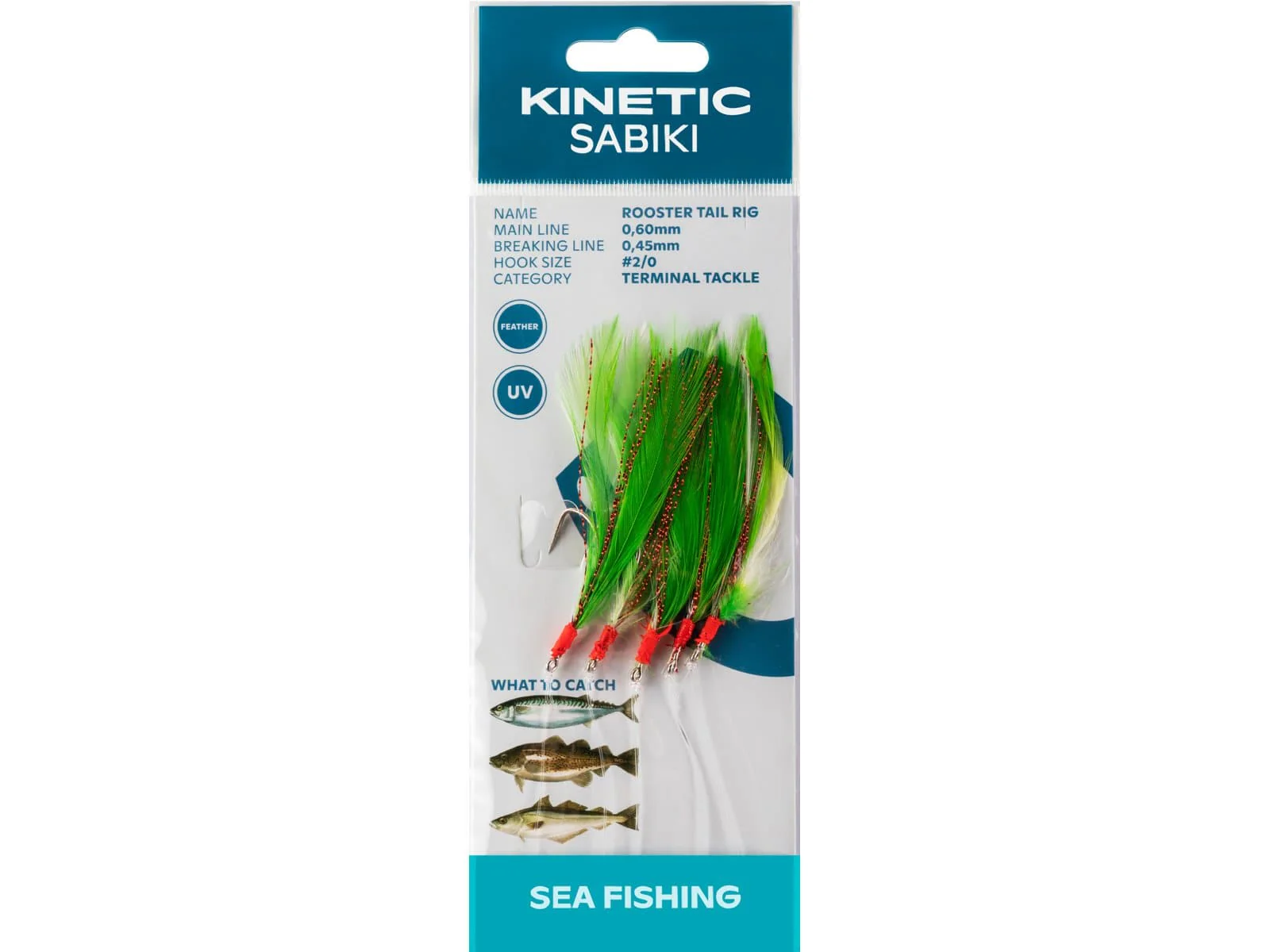 Kinetic | Sabiki Rooster Tail | #2/0 - Image 3