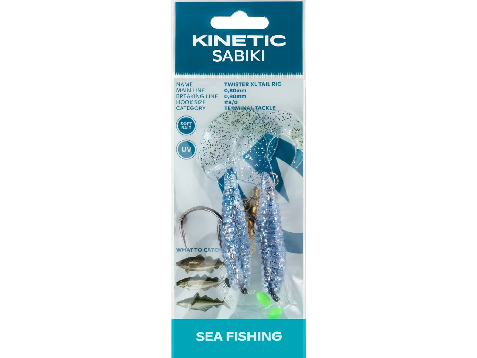Kinetic | Sabiki | Twister XL Tail | #8