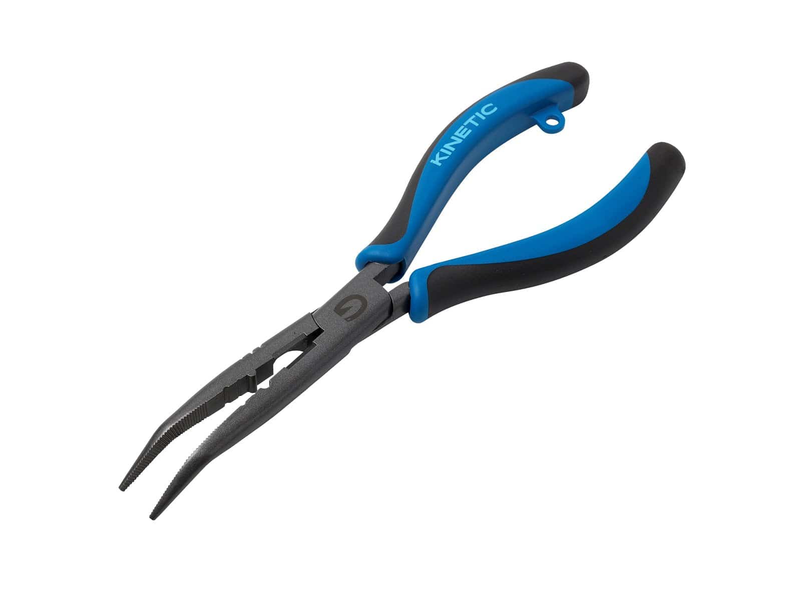 Kinetic | SS Plier | Curved Nose | 8.5" | Pistol Grip | Blue/Black