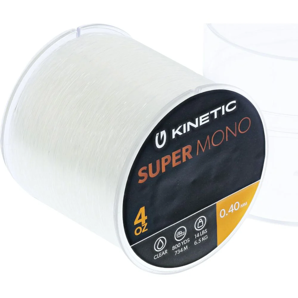 Kinetic | Super Mono 4oz | Clear | 1261m | 0.30mm | 3.8kg