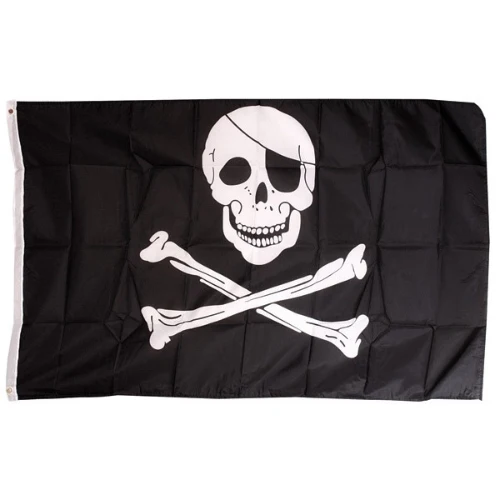 Kombat | Jolly Roger Flag | Skull & Crossbones