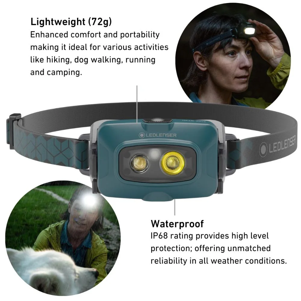 Ledlenser | HF4R CORE Rechargeable Head Torch - Image 4