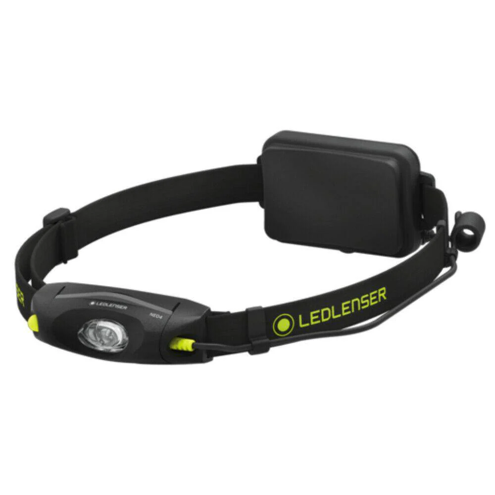Ledlenser | Neo4 | Headlamp Lightweight | 240 Lumens | Head Torch Black