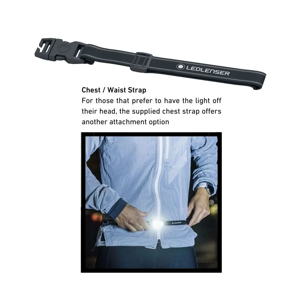 Ledlenser | NEO5R Rechargeable Running Head Torch with Chest Strap - Image 8