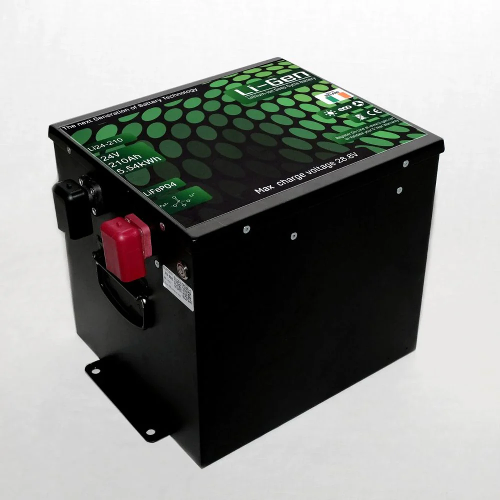 Li-Gen | 24V 210AH lithium-ion battery Super Series with bluetooth high power BMS