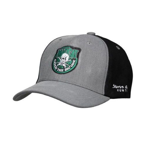 Madcat | Skull Badge Cap | Onesize | Grey Melange
