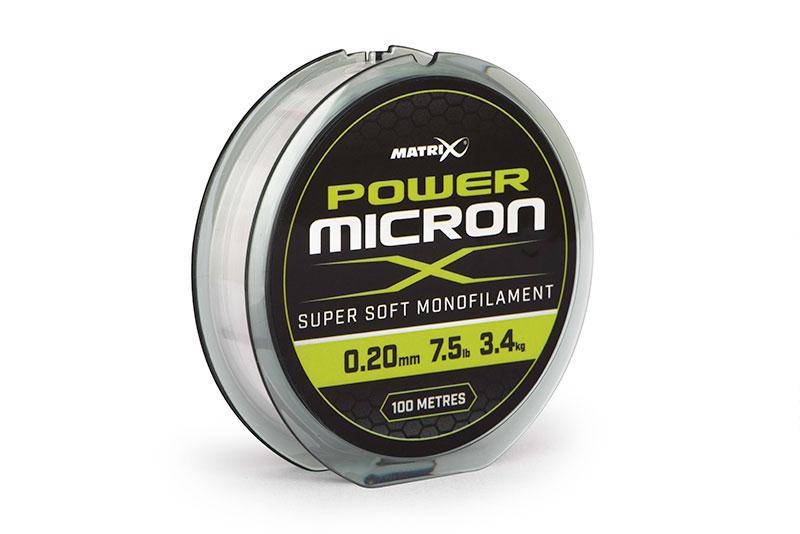 Matrix | Power Micron X | Super Soft Monofilament Line | 100m - Image 2