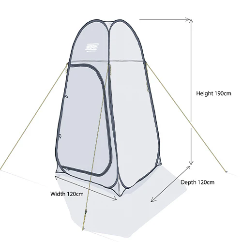 Maypole | Pop Up Toilet/Storage Tent - Image 3