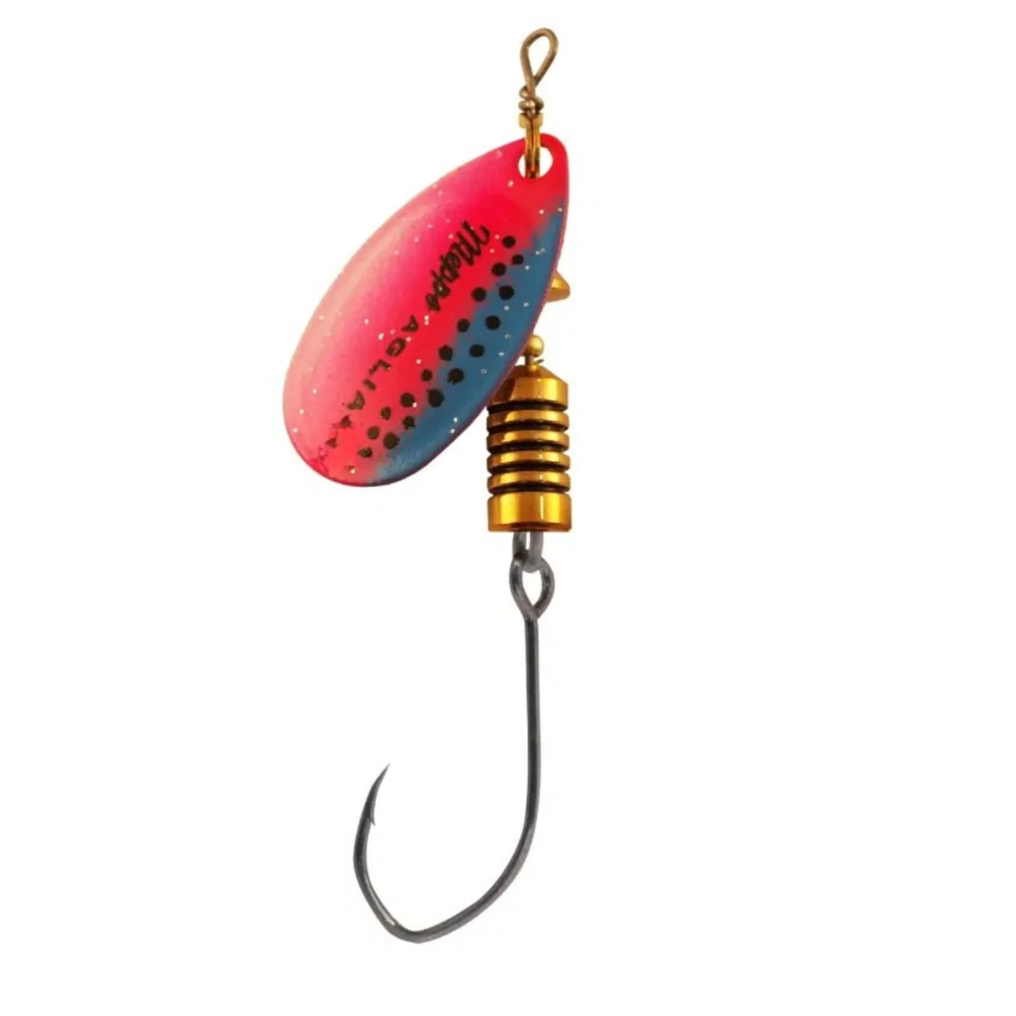 Mepps | Aglia Fluo Single Micro Barb Spinner | #2 | 4.5g - Image 2