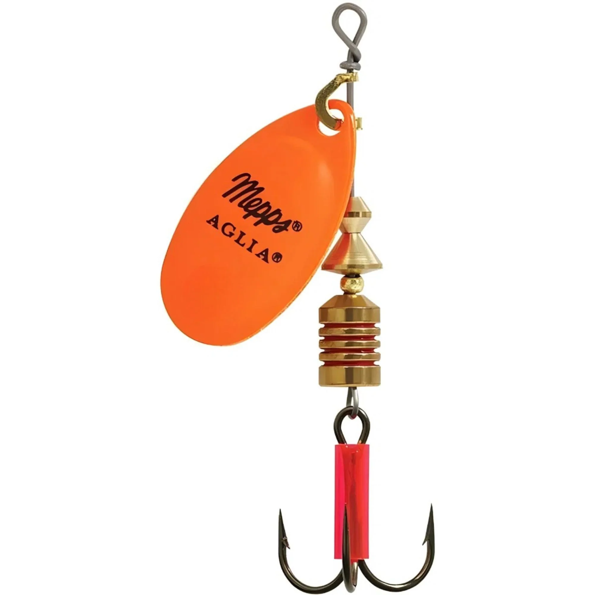 Mepps | Aglia Fluoro | Spinning Lure | Orange