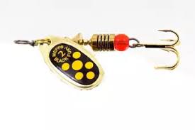 Mepps | Black Fury | Spinning Lure | Black & Yellow - Image 2