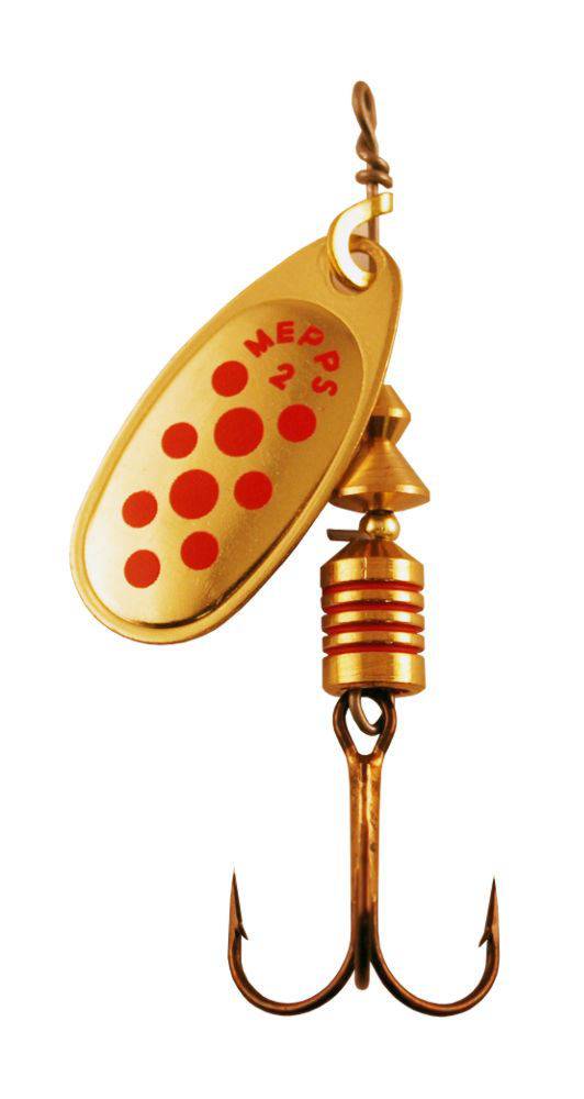 Mepps | Comet | Spinning Lure | Gold/Red