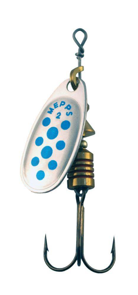 Mepps | Comet | Spinning Lure | Silver/Blue - Image 2
