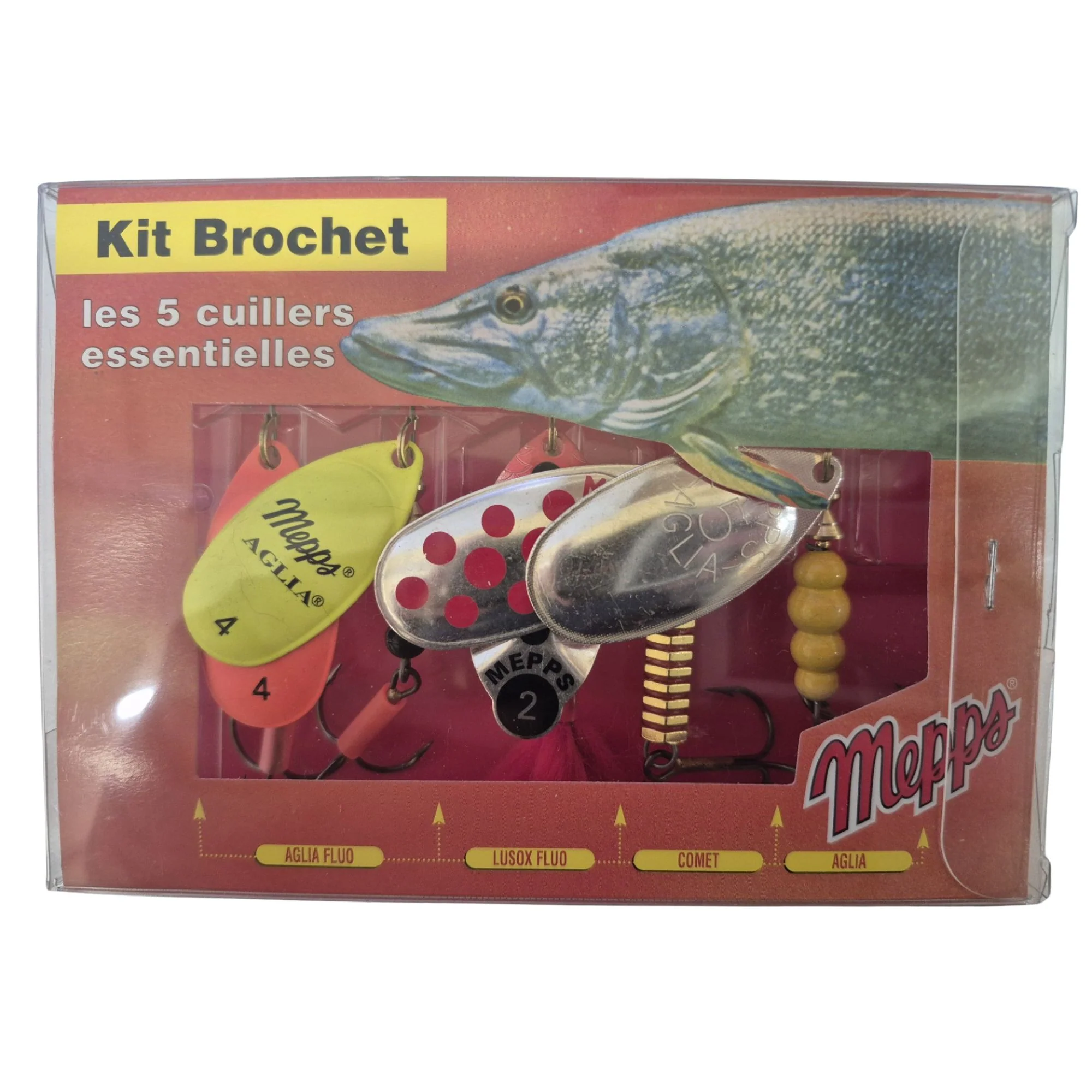 Mepps | Pike Lure Kit | 5pc