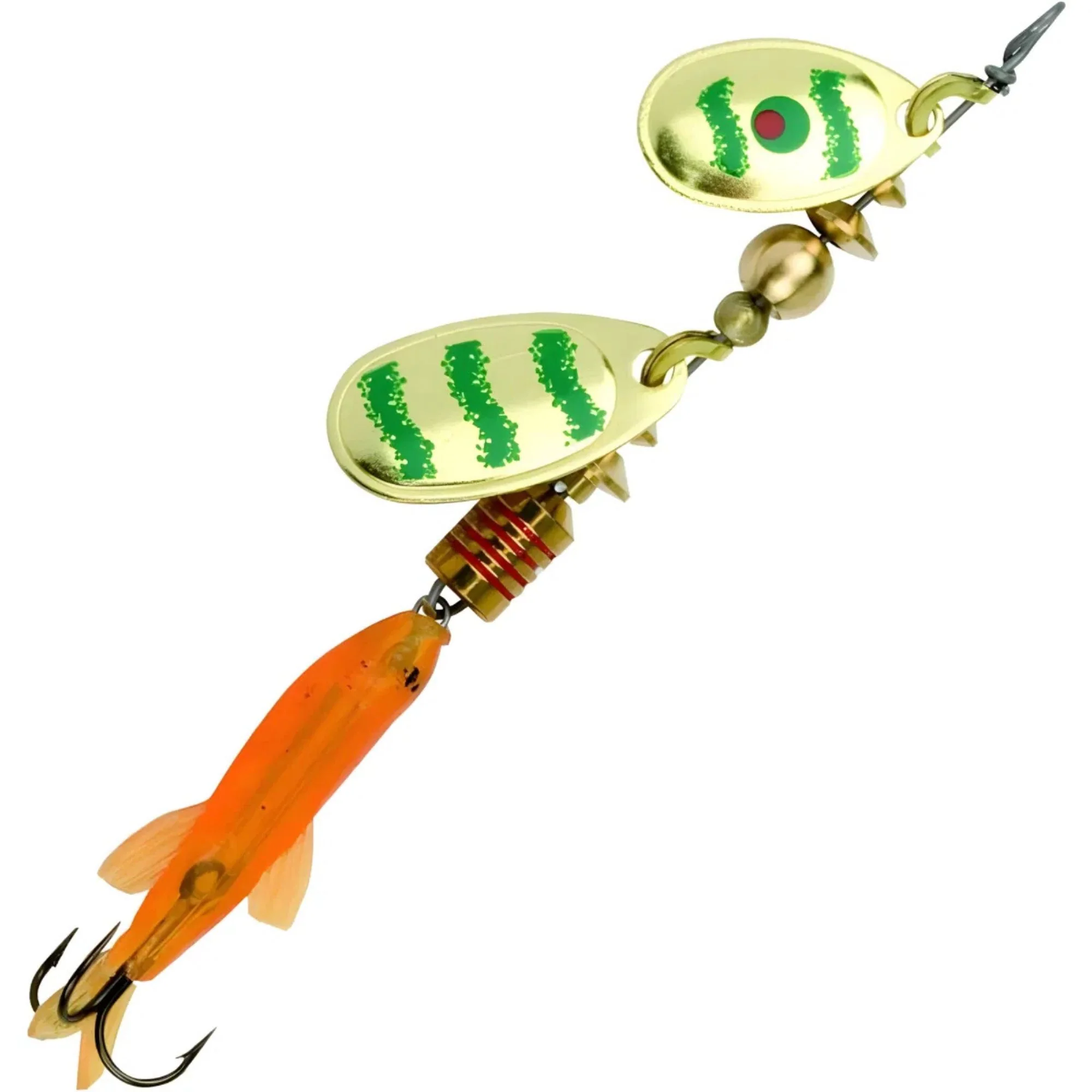Mepps | Tandem Perch, Gold/Green | #1 | 6g
