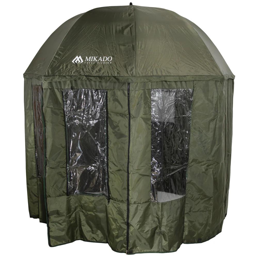 Mikado | Fishing Umbrella With Side Cover 360 Mosquito net