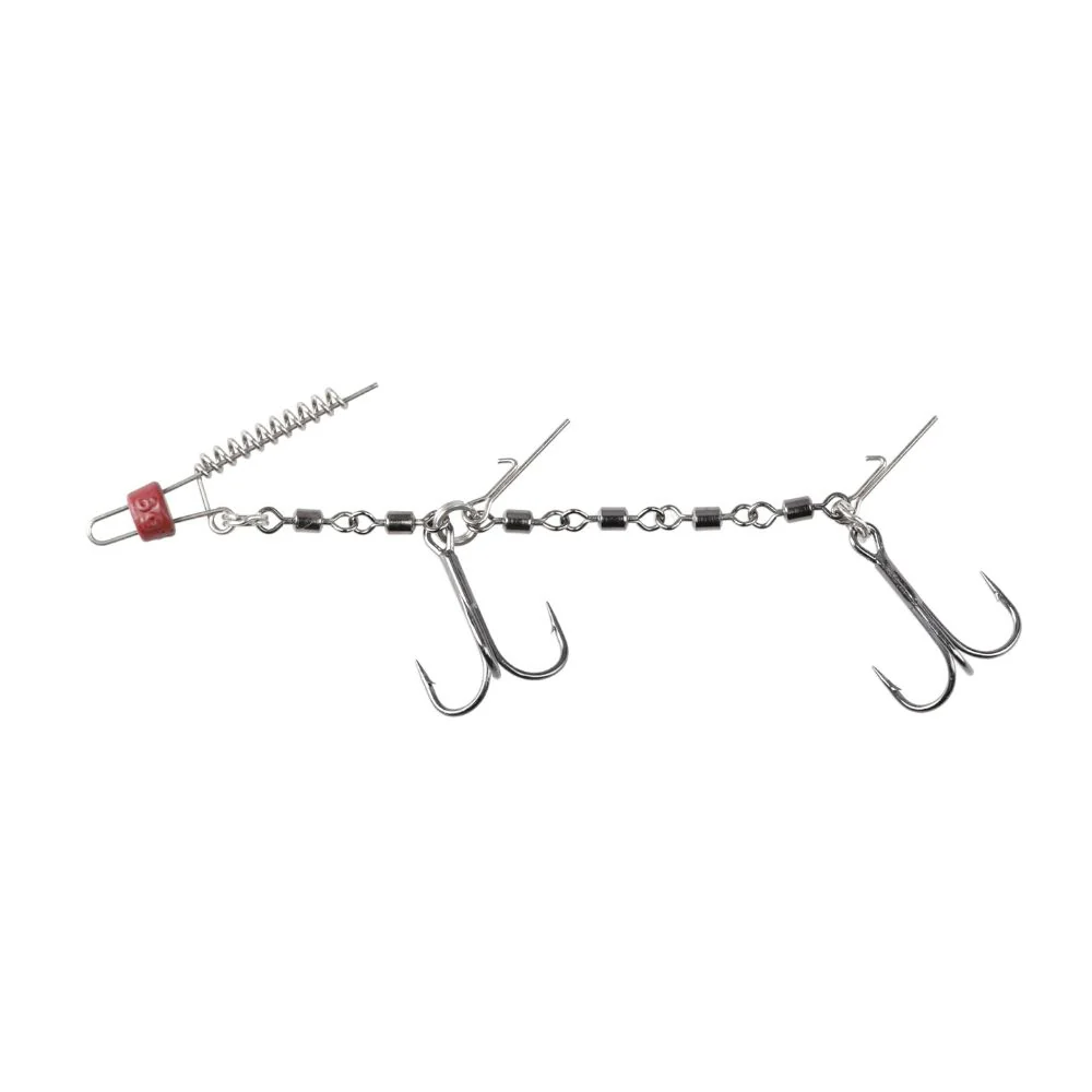Mikado | Jaws Double Evo Stinger | XL | Treble Hook: 2/0 | 2pce