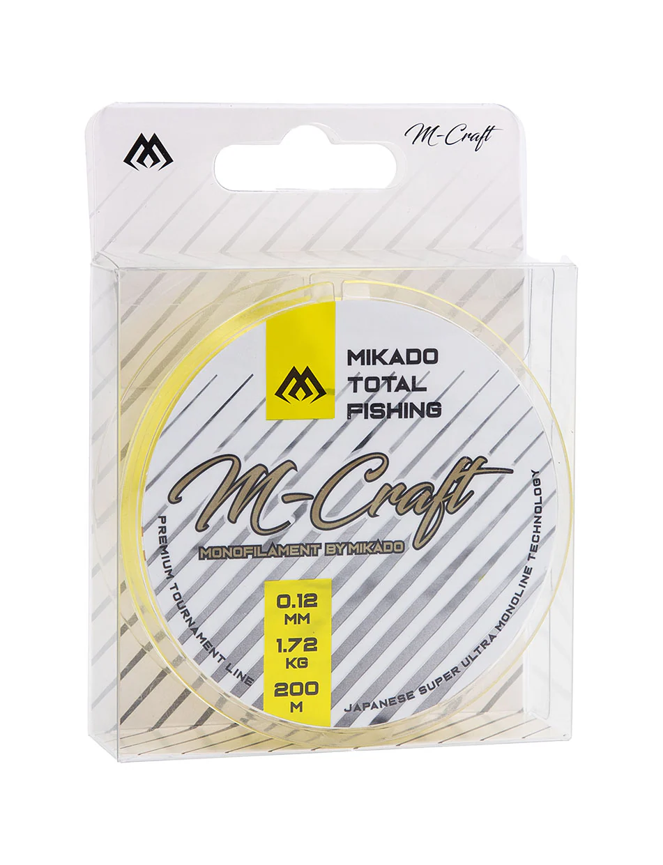 Mikado | M-Craft Monofilament | 200m | Fluo Yellow