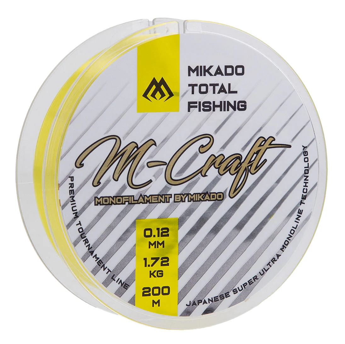 Mikado | M-Craft Monofilament | 200m | Fluo Yellow - Image 2