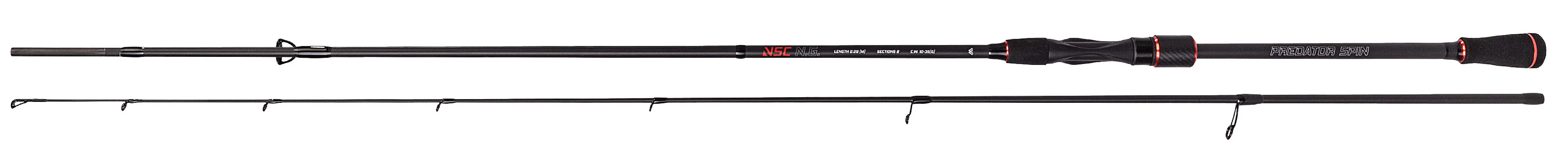 Mikado | NSC NG Predator Spin Rod | 245cm | 10-35g | 2pcs