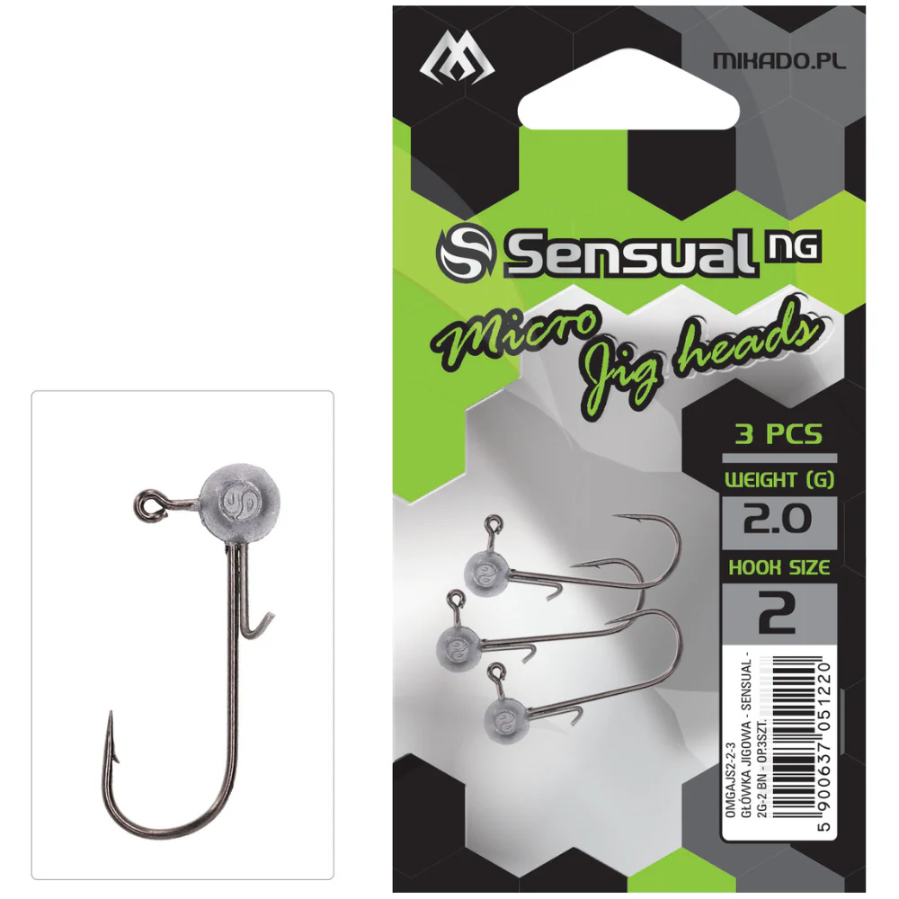 Mikado | Sensual Micro Jig Head | 3pcs - Image 2