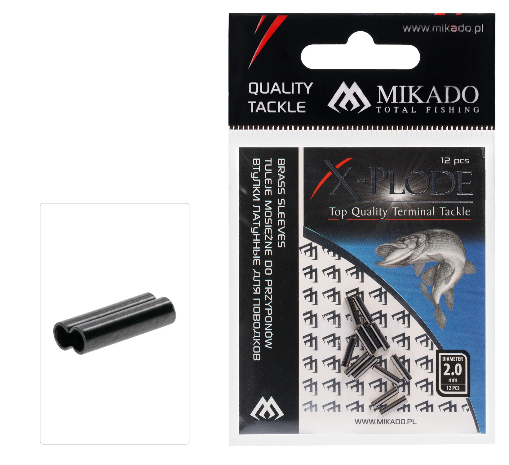 Mikado | Sleeve | Brass Double | 12pcs